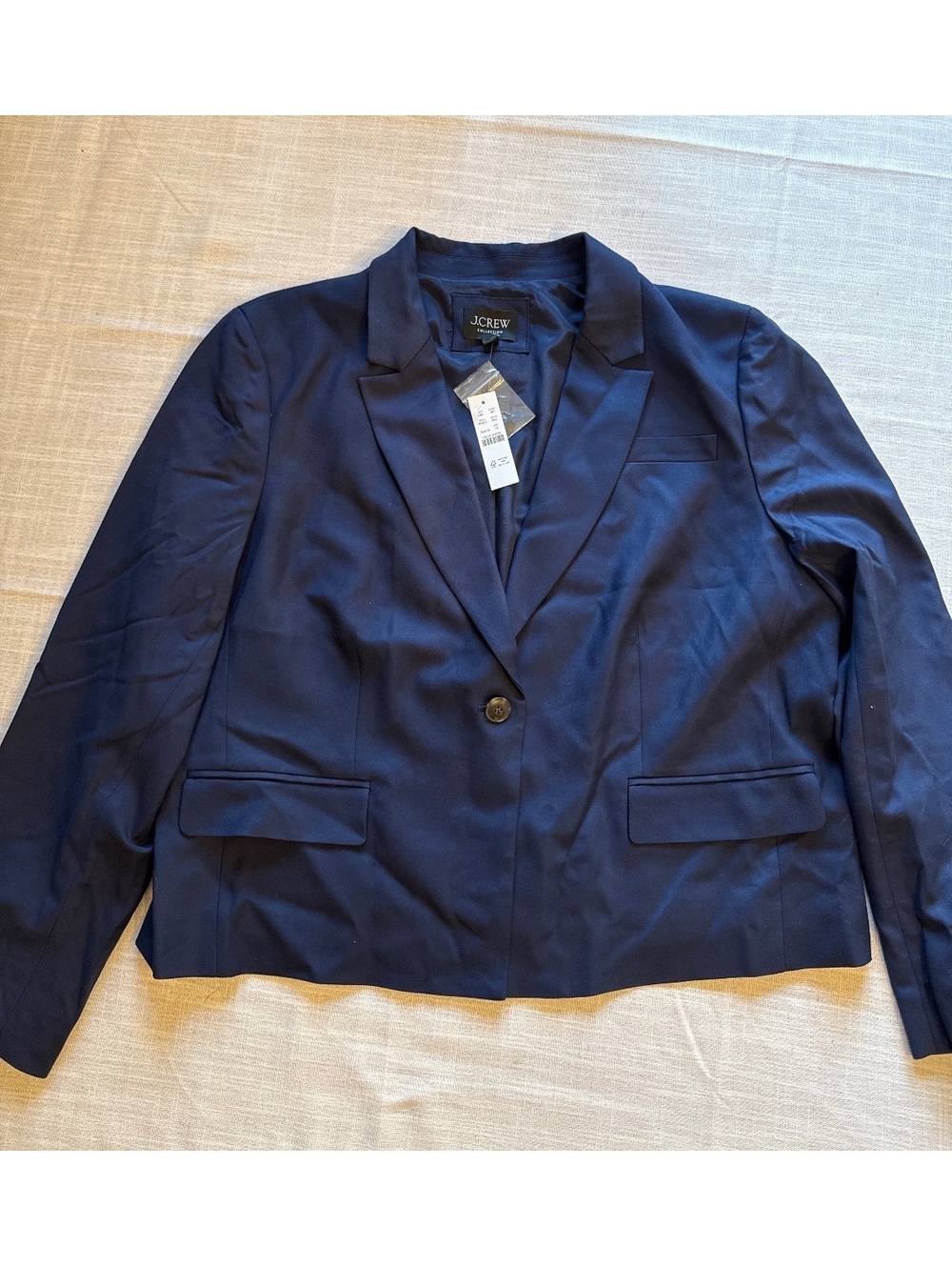 J.Crew Collection Navy Blue Women's Blazer Size 18